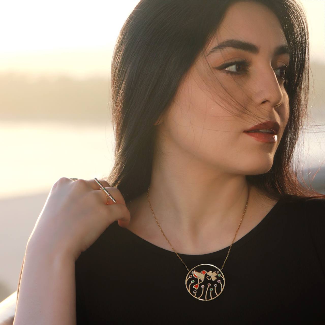 Garden Necklace, Model