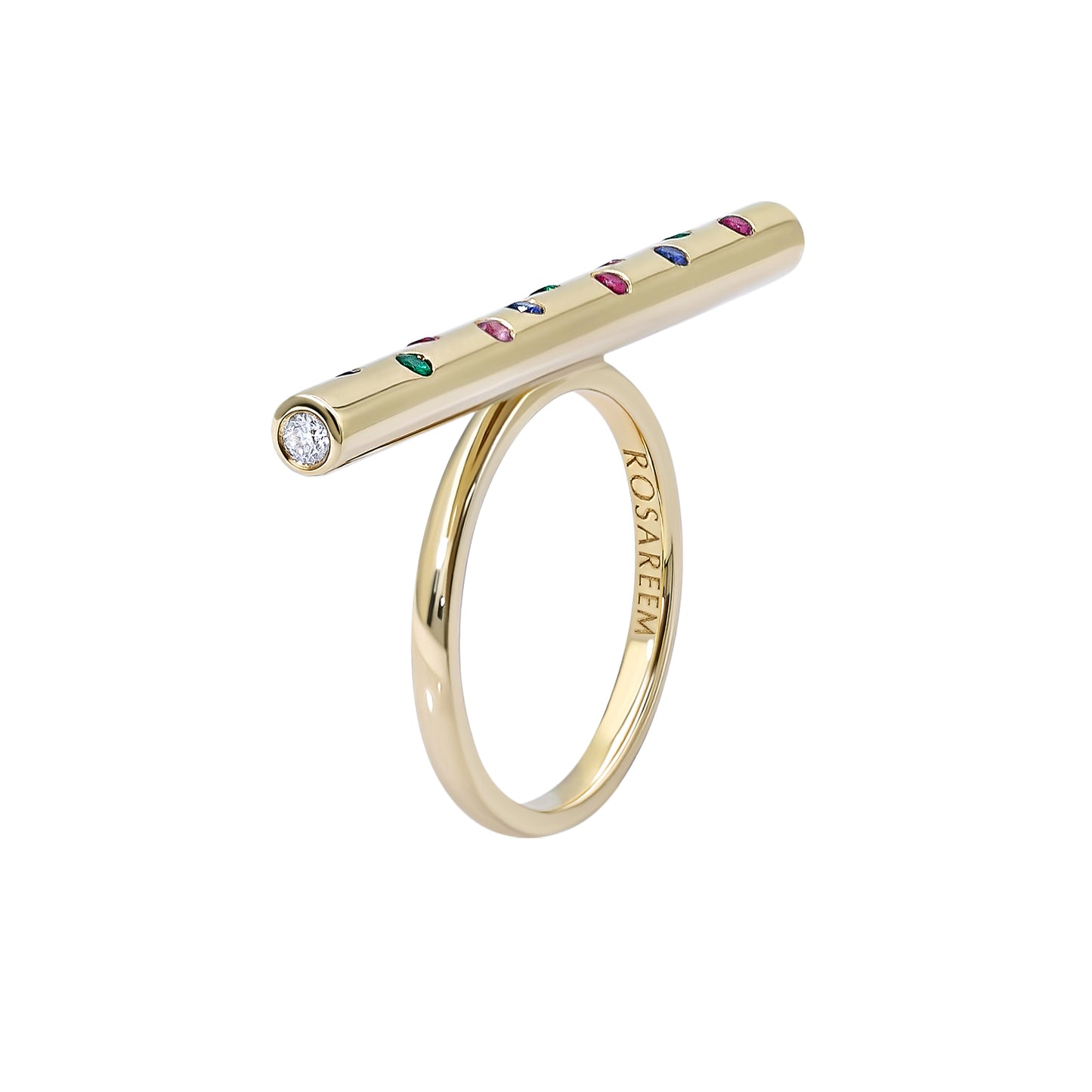 Love Garden ring, Side view