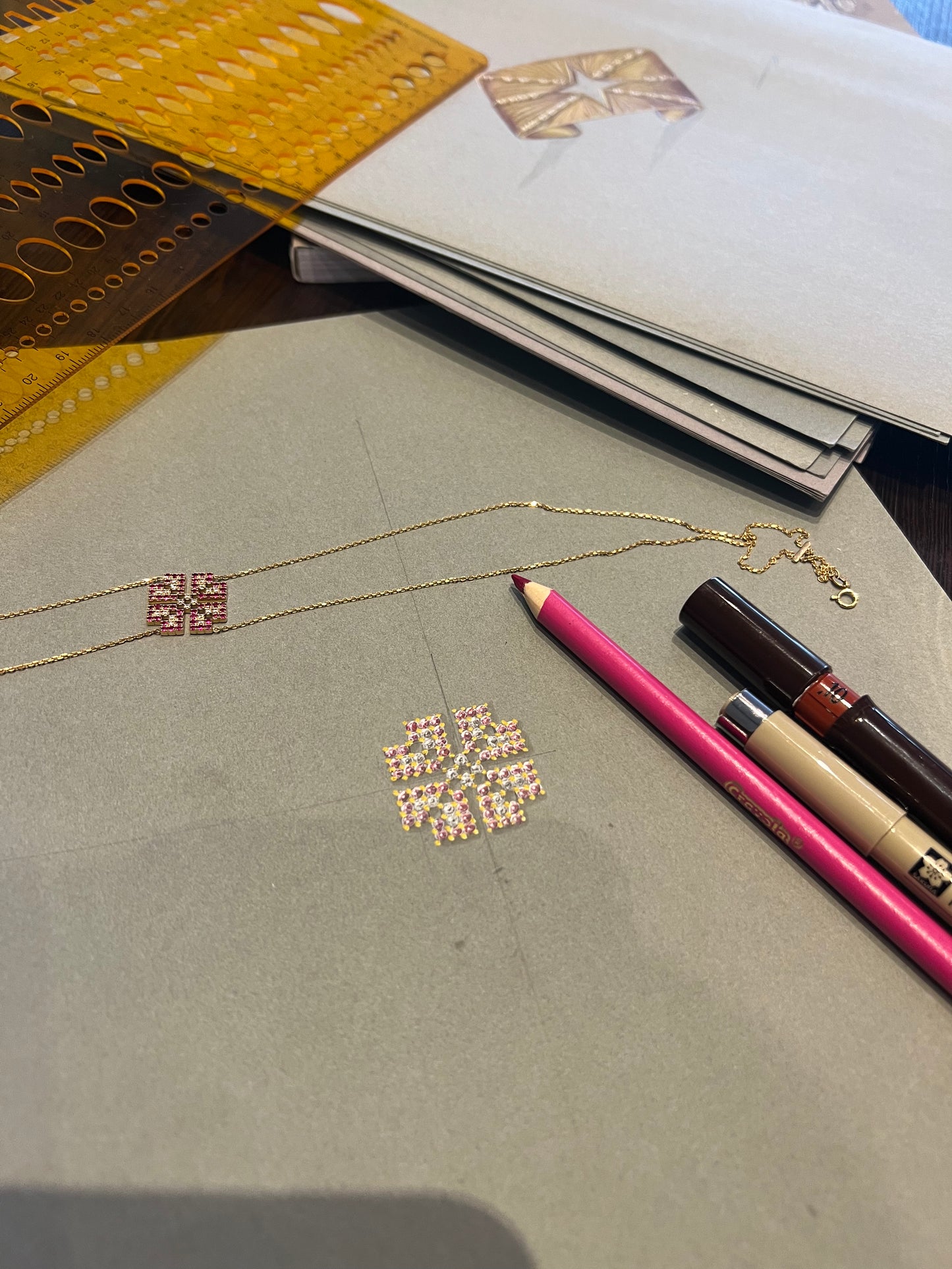 Love Palestine Necklace